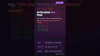 Articulation of Risk, Severity, and Impact Short for Exam Prep PenTest+ PT0 003 V3 #comptia