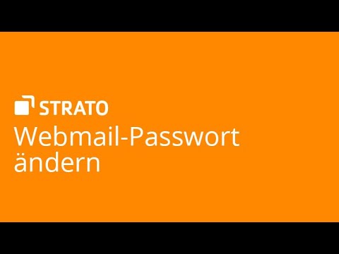 Webmail-Passwort ändern | STRATO Tutorial