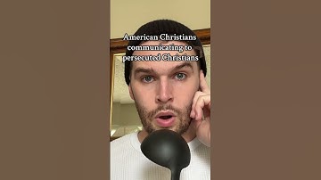 American Christians communicating with persecuted Christians #christian #skit #youtubeshort