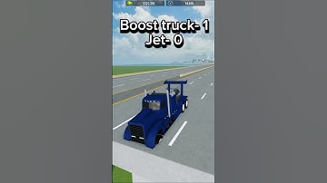 JET VS BOOST TRUCK IN VEHICLE LEGENDS!! #roblox #vehiclelegends #roadto3000subs #karimplays