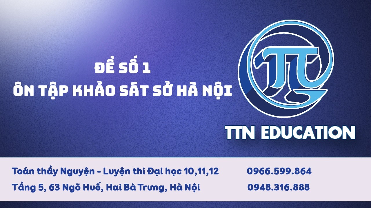 LỚP 11 | ĐỀ SỐ 1 - ÔN TẬP KÌ THI KHẢO SÁT SỞ HÀ NỘI