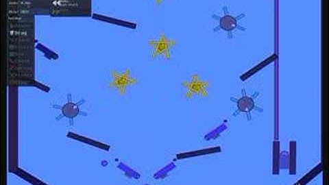 Phun 2D Physics Sandbox - Deluxe Pinball Machine