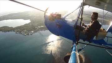 Affordaplane Flying over Isla Ratones, Joyuda, Puerto Rico
