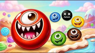 Hungry Balls NOOB! Noob vs PRO Pro Tricks Gameplay Walkthrough Android, iOS Max Level 103 109