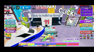 how to do max speed glitch [race clicker]