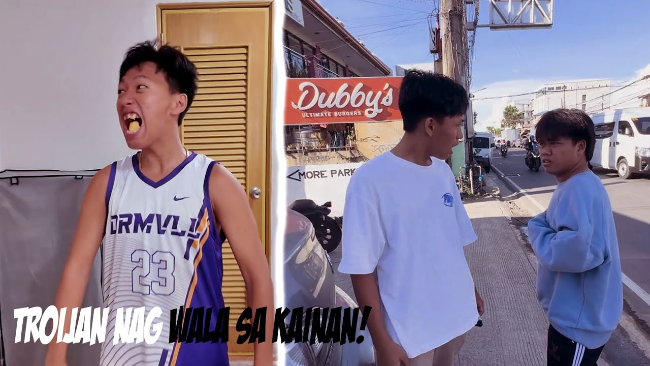 TROIJAN SUMALI SA EATING CHALLENGE! (NAG WALA SA LABAS!)