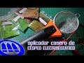 DIY aplicador de césped electrostático