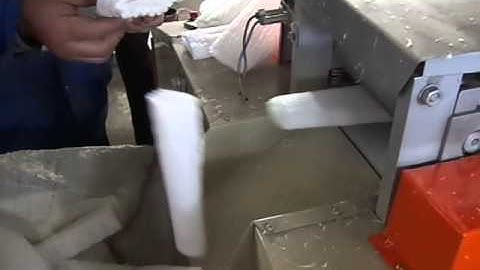 Máy đùn túi lưới xốp bọc hoa quả túi lưới bọc trái cây EPE