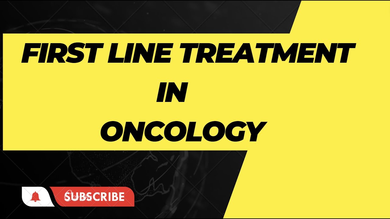 First line treatment in Oncology Radiotherapy Edutech YouTube