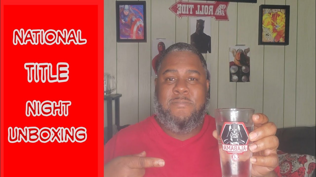 National Title Night Unboxing