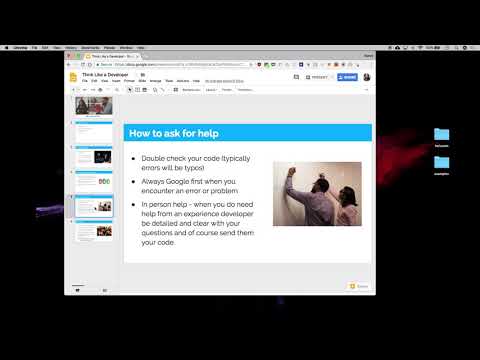 Unit 0.2: Think like a Developer