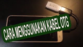 Cara Menggunakan Kabel OTG