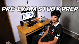 Pre-Exam Study Prep (RAW) | Vlog - 1