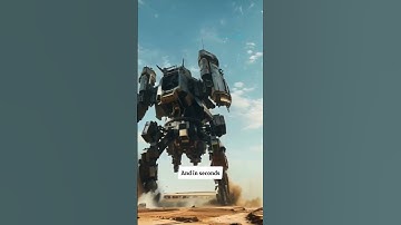 Combat Robot Turns Into Rocket — Real AI Tech in Action! #ai #aishorts #airobot #ytshorts