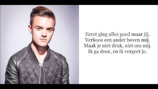 Video thumbnail of "B-Brave - Ik Vergeet Je (Lyrics)"