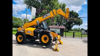 JCB 535-125HI VIZ 4WD TELEHANDLER *12.5 METERS, YEAR 2016* C/W PALLET TINES