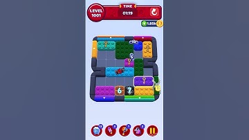 Color Block Jam Level 1001 – Alternate Full Puzzle Solution (No Boosters)