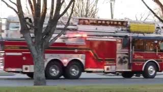 Rochester NH FD Engine 5 & Truck Responding