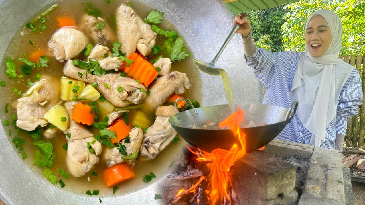 SUP AYAM SIMPLE TAPI CUKUP SEDAP😍
