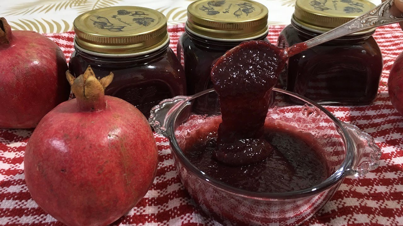 NAR TURŞUSU-nun hazırlanması. Yeməklərə əlavə etmək və Balıq,ət yeməkləri,yağlı yeməklərlə yeməyə