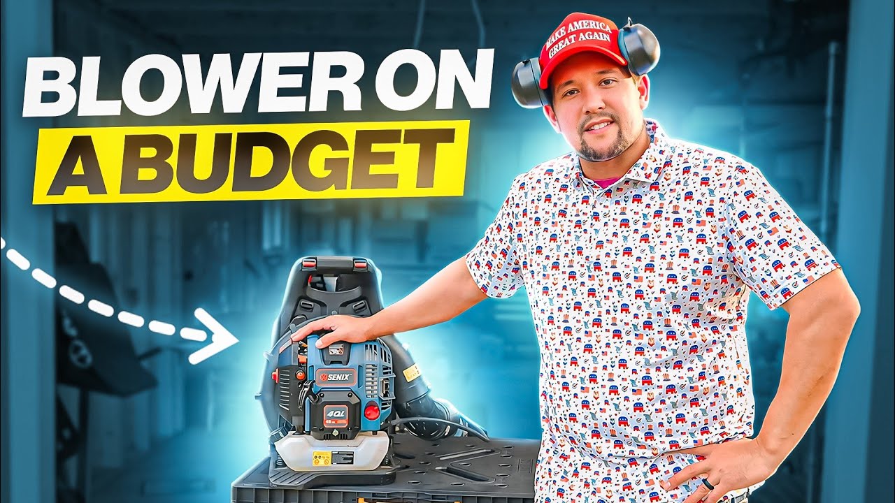 Ранцевый воздуходув за 200 долларов, который ДУЕТ!