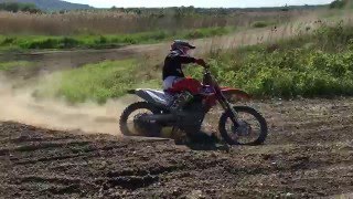 Motocross Devínska nová ves - Patrik Jedinák #155 - drážka - video 2