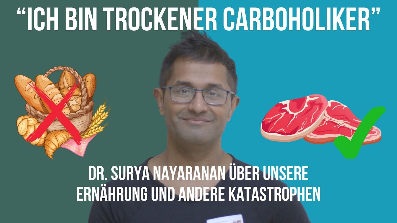 196 Ich bin ein trockener Carboholiker - Dr. Narayanan über unsere Ernährung und andere Katastrophen