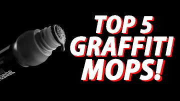 The Top 5 BEST GRAFFITI MOPS That I have Ever Used!