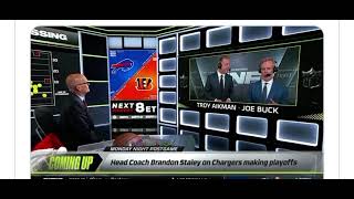 Lol… why is Joe Buck like this Troy Aikman tried to lessen the awkward tension with Scott Van Pelt