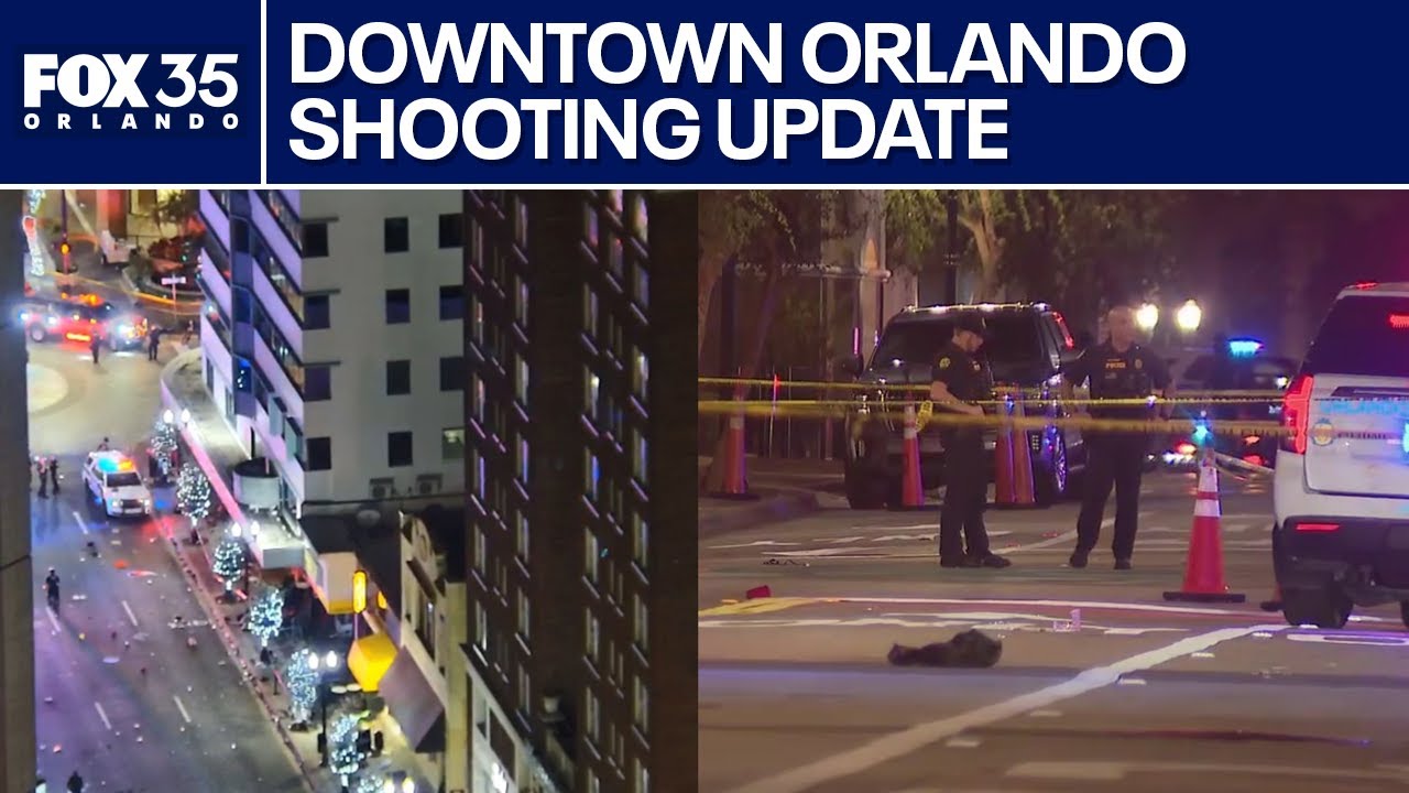 Live: Orlando police update on downtown Halloween shooting - YouTube