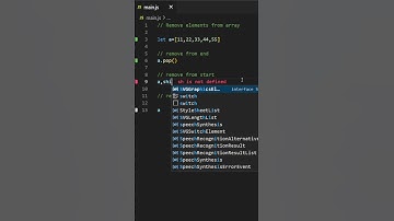 JavaScript : Removing elements from array