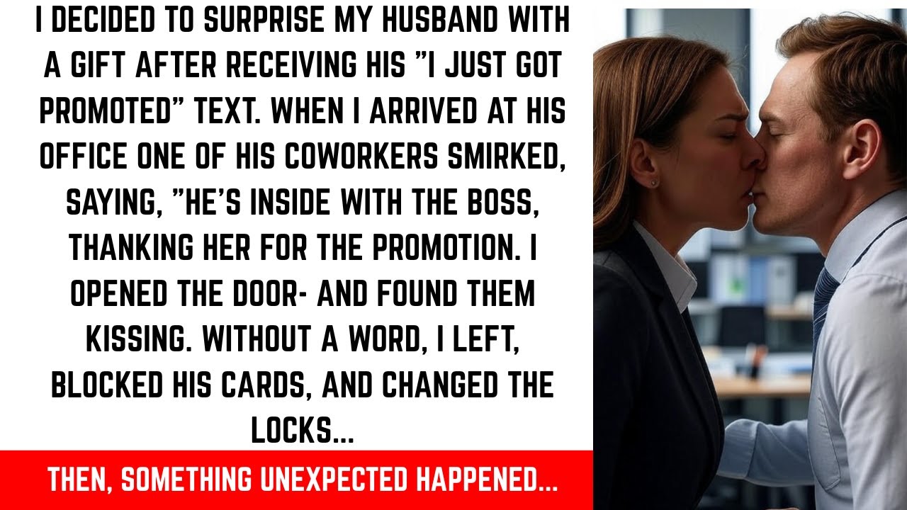 I DECIDED TO SURPRISE MY HUSBAND WITH A GIFT AFTER RECEIVING HIS I JUST GOT PROMOTED