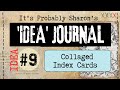 Revamped Index Cards | Idea 9 - Ideas Junk Journal