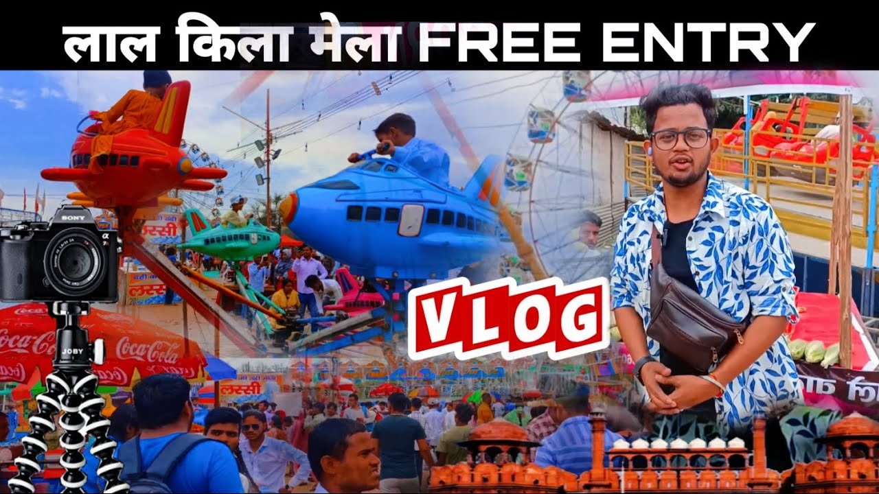 Lal qila eid mela 2023 / Eid milan mela 2023 red fort - all rides, food, shopping, timings