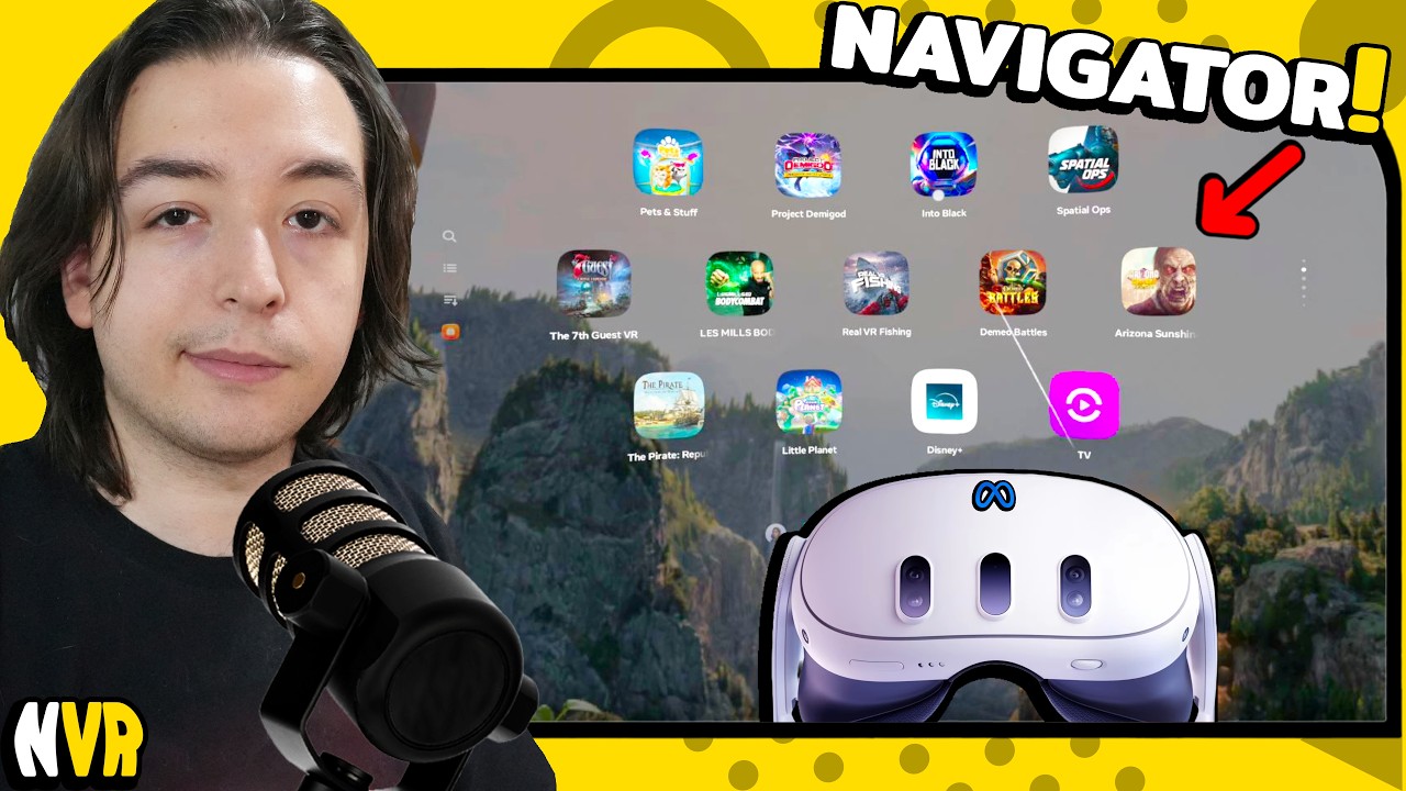 Esce Il Navigator su Meta Quest per Tutti! - YouTube