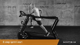 Matrix S-Drive Movements: 8-step sprint start