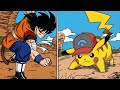 Pelea contra un subs. #dbgt #dbl #goku #dbaf #gokugoku #pokemon #dbh #pokemonbattle #vs #versus 
