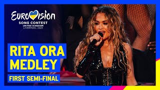 Rita Ora medley | Eurovision 2023 | #UnitedByMusic 🇺🇦🇬🇧