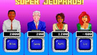 Super Jeopardy! ® - gameplay (Gametek/1991)
