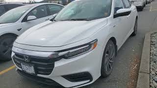 Frank's Messy Tesla sides with Honda Insight Hybrid Sky View