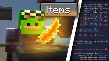 Minecraft Items programmieren [1.20.1] einfach