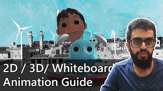 How to Make 2D / 3D  / Whiteboard Animation | Animator Guide for Software's | HDsheet screenshot 5