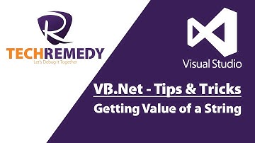 VB.Net Tips & Tricks - Getting a Value out of a String