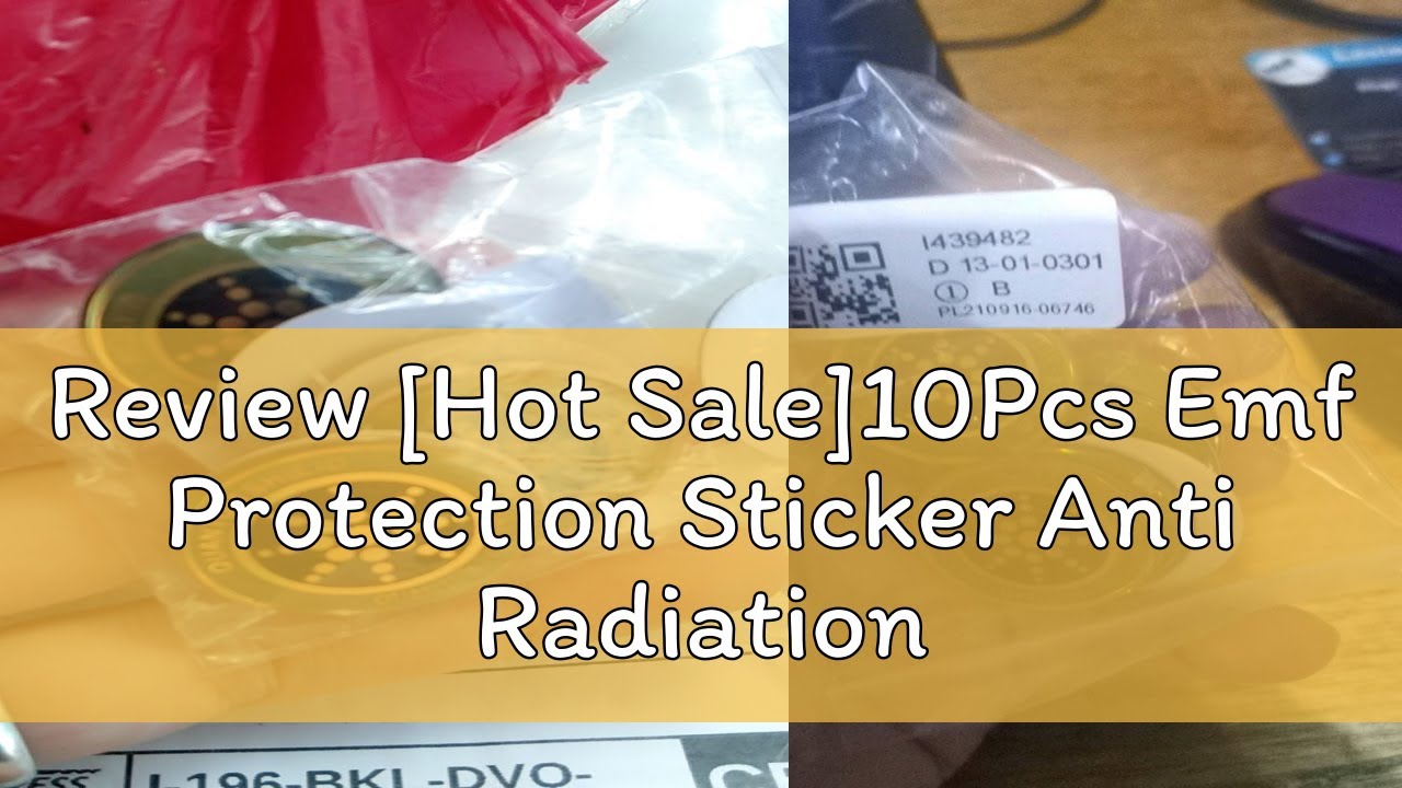 Review [Hot Sale]10Pcs Emf Protection Sticker Anti Radiation Cell Phone Sticker for Phones iPad Lap