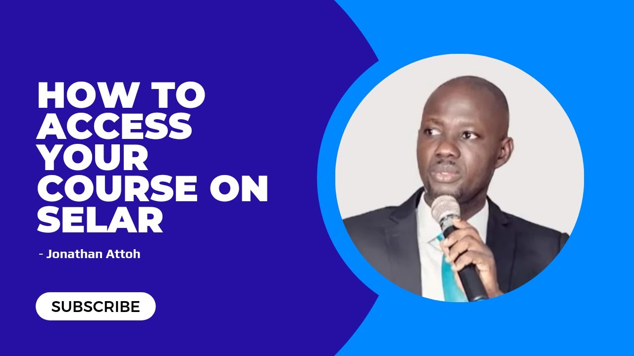 How to access your course on Selar - YouTube