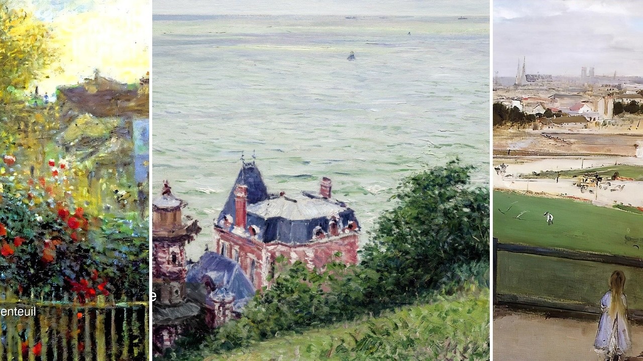 Impressionist Art TV — Silent Art Gallery · September 6 Night | Villas at Trouville… & others