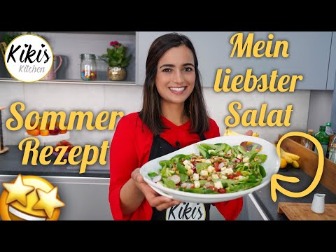 Video: Warmer Salat Mit Ente Und Parmesan Mit Honig-Senf-Dressing