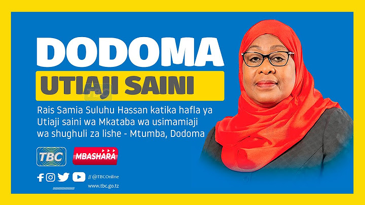 🔴#TBCLIVE: RAIS SAMIA KATIKA HAFLA YA UTIAJI SAINI MKATABA WA USIMAMIZI WA SHUGHULI ZA LISHE
