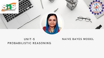Unit 5 Naïve Bayes Model |GULSHAN|SNS INSTITUTIONS