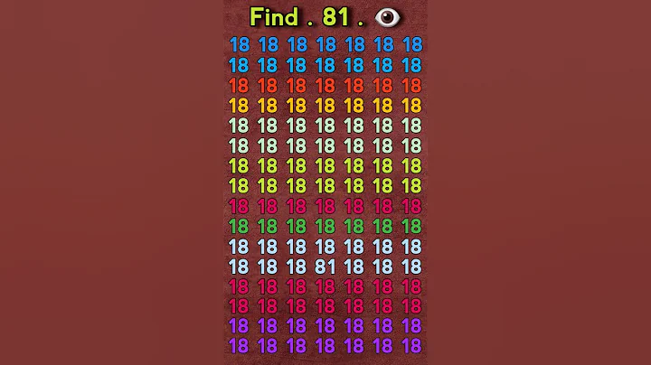 Find odd number 81 ; #shorts #maths #facts #shortvideo #tiktok #viralvideo #squidgame #find